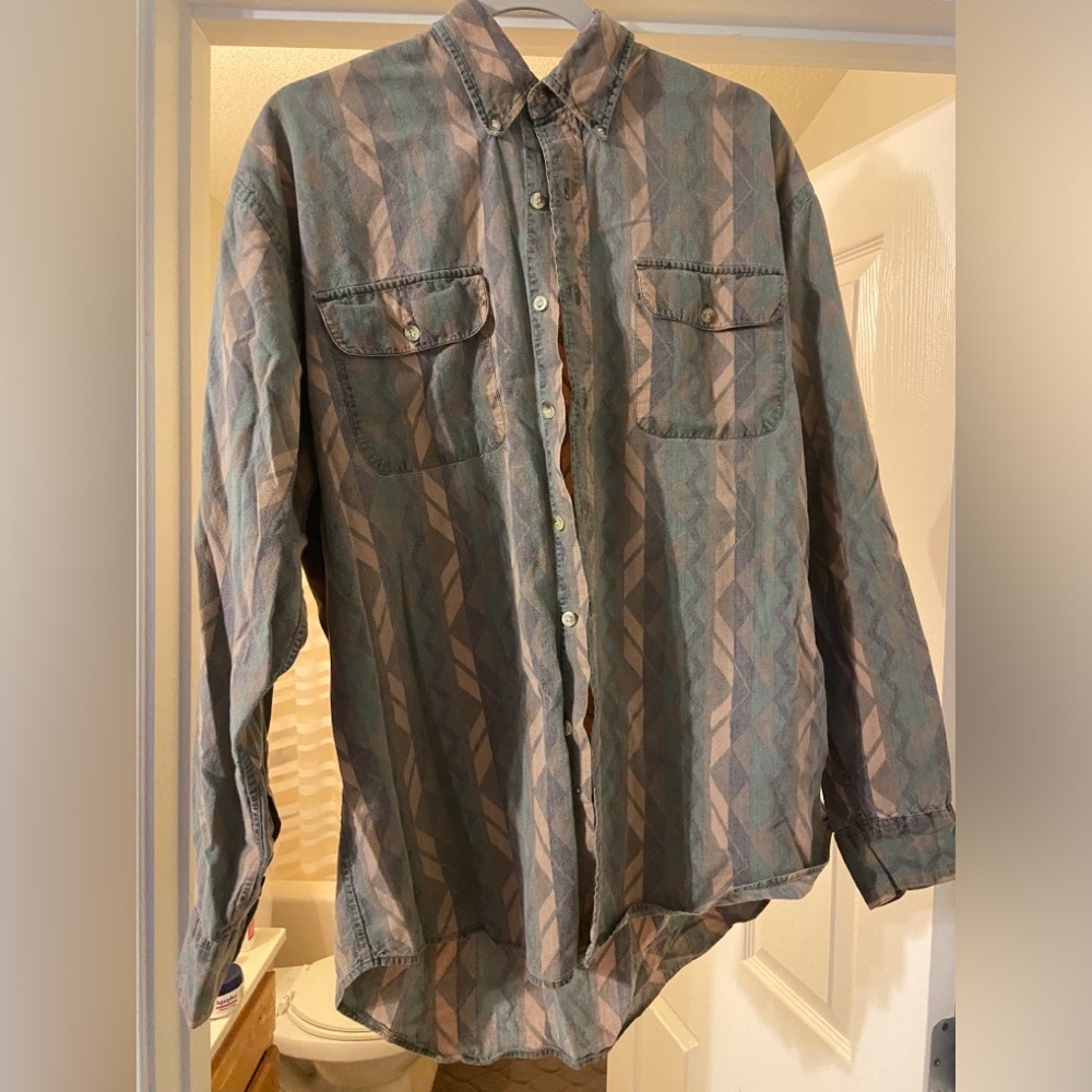 Vintage polo button up